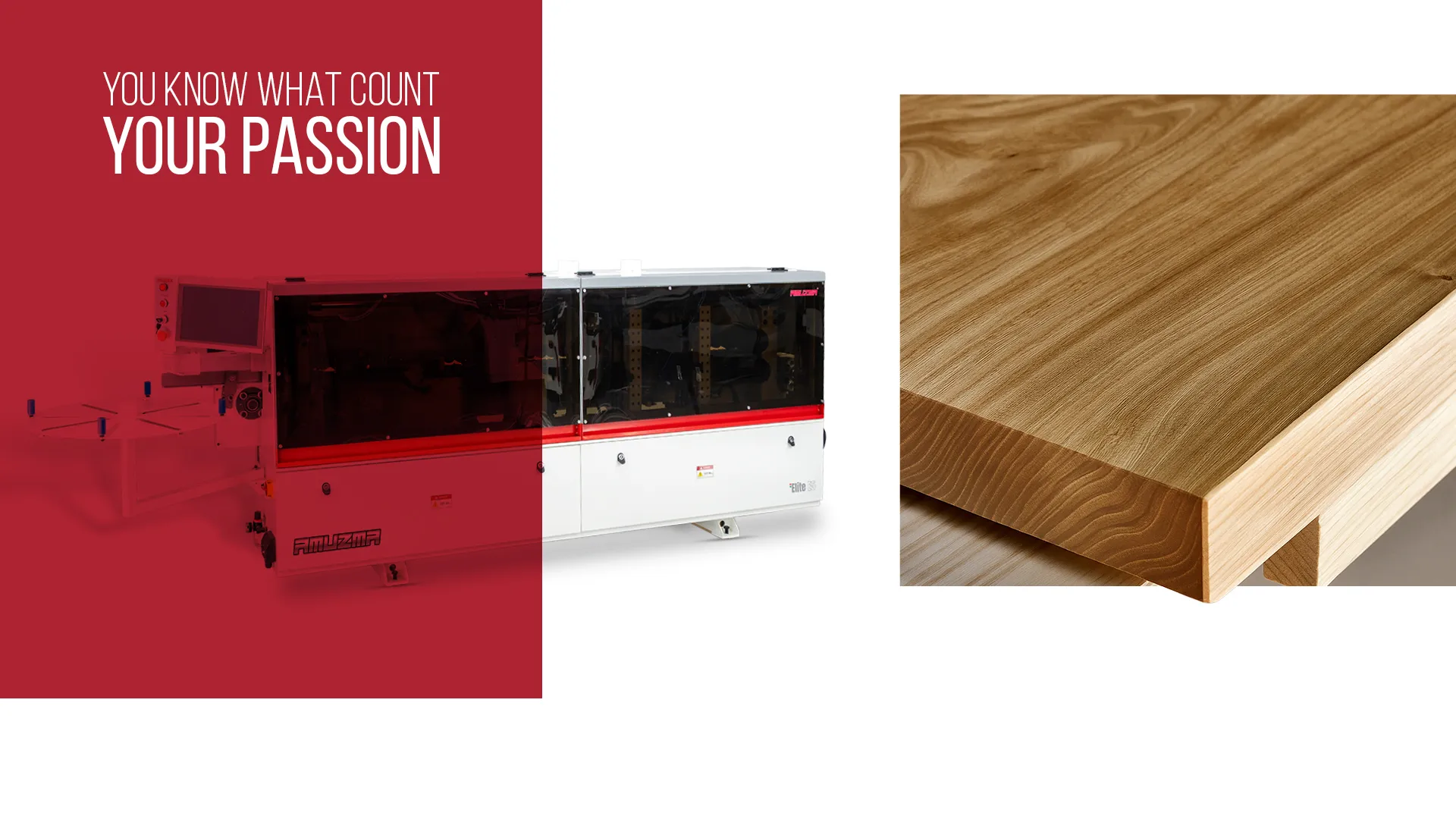 You know what counts — Your passion